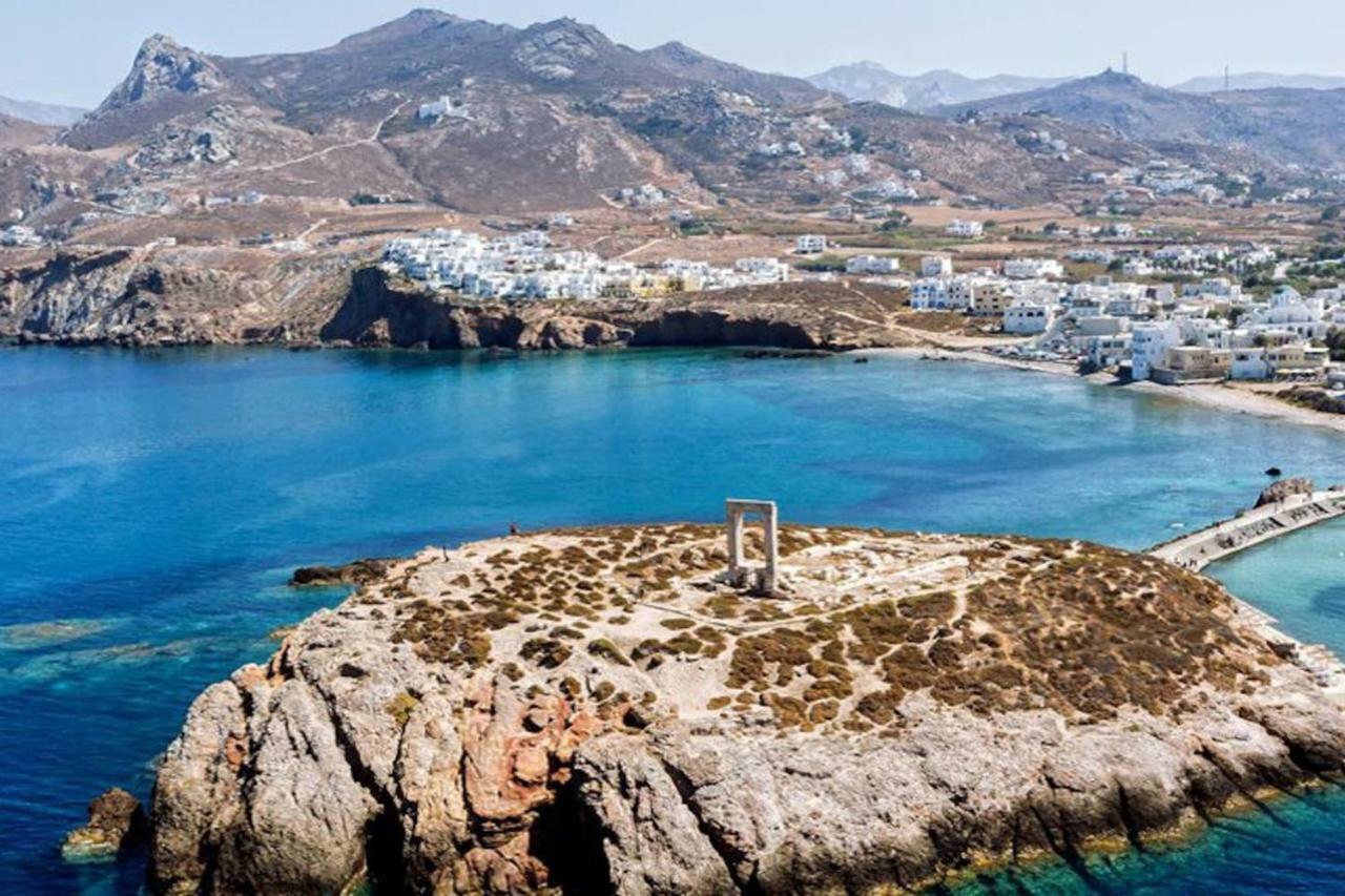Independent Agapitos Apart , 2Bdrm, Private Patio Naxos City Eksteriør bilde